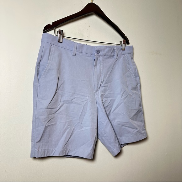 Vineyard Vibes Performance On The Go Robins Egg Blue Mens Shorts 8” Size 34 - Picture 6 of 8